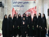 اجتماع بانوان صفادشتی در حمایت از حجاب و محکومیت اغتشاشگران