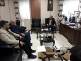 دیدار جانشین ستاد بازسازی عتبات عالیات استان تهران با فرماندار ملارد