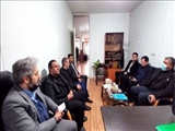دیدار فرماندار شهرستان ملارد با رئیس و کارکنان ثبت احوال