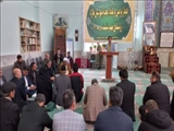 دیدار مردمی فرماندار و روسای ادارات با اهالی  روستای مهردشت بخش صفادشت