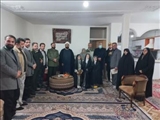 دیدار فرماندار ملارد با خانواده معظم شهداء 