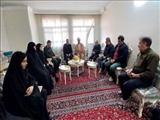 دیدار فرماندار ملارد با خانواده معظم شهداء و ایثارگران