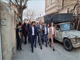 بازدید فرماندار ملارد از نقاط مختلف روستای ویلادشت