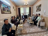 دیدار با خانواده معظم شهدا در صفادشت