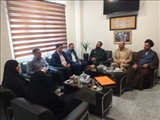 دیدار سرپرست معاونت سیاسی امنیتی و اجتماعی فرمانداری با فرمانده سپاه ملارد