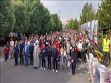 همایش بزرگ پیاده روی خانوادگی در شهر صفادشت برگزار شد