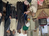 دیدار مسئولان شهرستان ملارد با یک خانواده شهید و دو جانباز