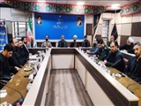 نشست هیئت اندیشه ورز بسیج با فرماندار شهرستان ملارد