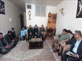دیدار فرماندار ملارد با خانواده شهداء و ایثارگران 