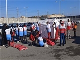 مانور زلزله با رویکرد پدافند غیرعامل در ملارد