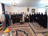 دیدار مسئولان شهرستان ملارد با خانواده شهید مدافع سلامت محمد رضایی 