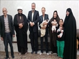 دیدارفرماندار ملارد با خانواده سه قلوهای ملاردی