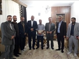 دیدار فرماندار شهرستان ملارد با خانواده  شهید دانشجو عباس ذاکری