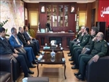 دیدار سرپرست فرمانداری ملارد با فرمانده انتظامی ویژه غرب استان تهران