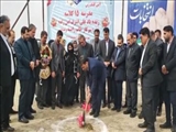 کلنگ احداث مدرسه ۱۵ کلاسه خیر ساز در شهرستان ملارد به زمین زده شد