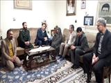 سرپرست فرمانداری ملارد به دیدار خانواده شهدا رفت