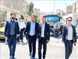 بازدید سرزده سرپرست فرمانداری ملارد از اداره آب و فاضلاب