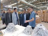 بازدید سرپرست فرمانداری شهرستان ملارد از دو واحد تولیدی