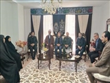 دیدار مسئولان شهرستان ملارد با خانواده معظّم دو شهید