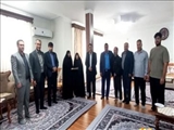 فرماندار ملارد به دیدار خانواده شهید محمود بروجلو رفت