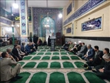 حضور فرماندار و امام جمعه ملارد در جمع نمازگزاران مسجد امام رضا (ع) سرآسیاب