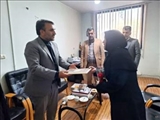 دیدار فرماندار شهرستان ملارد با رئیس و کارکنان ثبت احوال