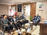 دیدار مدیرجدید اورژانس ۱۱۵ ناحیه شمال غرب استان تهران با فرماندار ملارد