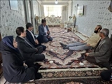 سرپرست فرمانداری ملارد از خبرنگار جام جم عیادت کرد