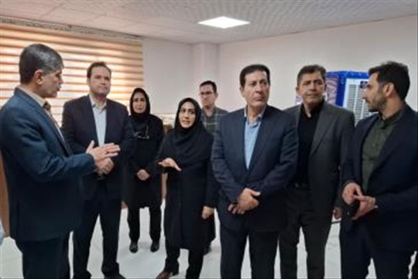 بازدید فرماندار ملارد از مرکز فنی و حرفه‌ای به مناسبت هفته ملی مهارت