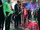 گلباران مزار شهدای شهرستان ملارد به مناسبت هفته دولت