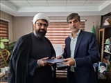 دیدار فرماندار ملارد با مدیر و کارکنان اداره اوقاف به مناسبت هفته وقف