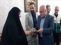 دیدار مسئولان شهرستان ملارد با دو خانواده معظم شهید