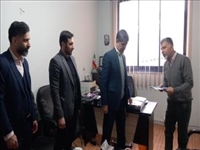 دیدار فرماندار شهرستان ملارد با رئیس و کارکنان ثبت احوال