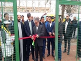زمین چمن مصنوعی مدرسه دخترانه شهدای صفادشت به بهره‌برداری رسید
