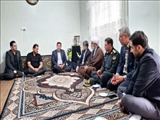 دیدار مسئولان شهرستان ملارد با خانواده شهید حمید ترک