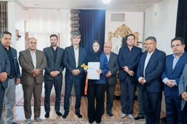 تجلیل مسئولین ملارد و صفادشت از آیلار جامی؛ بانوی طلایی پاراتکواندو آسیا