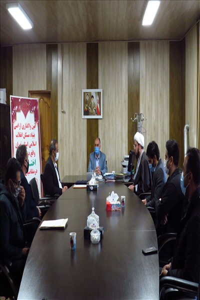 آیین واگذاری اراضی بنیاد مسکن استان