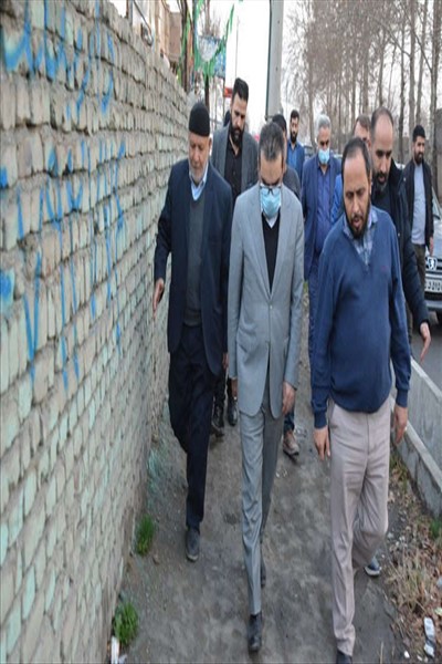 بازدید میدانی مدیریت شهری ملارد