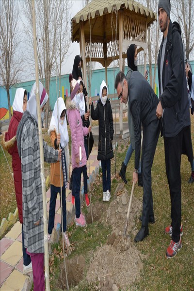 برگزاری مراسم درختکاری با محوریت