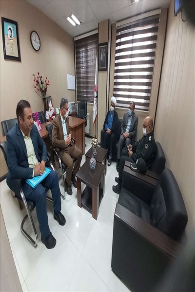 تجلیل فرماندار ملارد از رئیس و