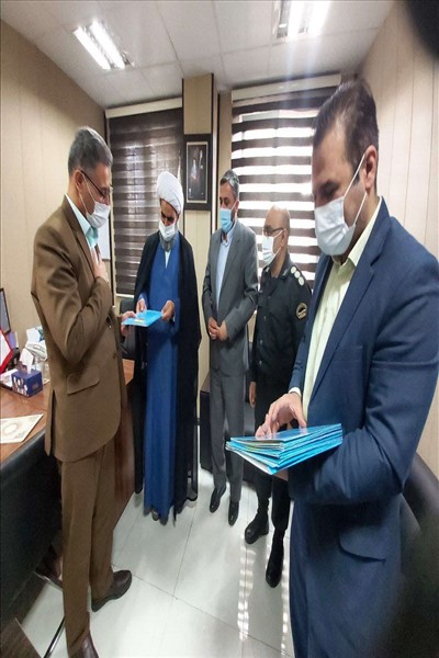 تجلیل فرماندار ملارد از رئیس و