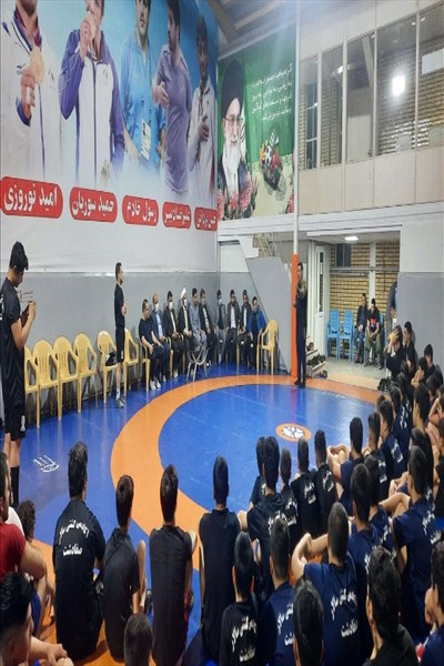 خانه کشتی صفادشت افتتاح شد.  