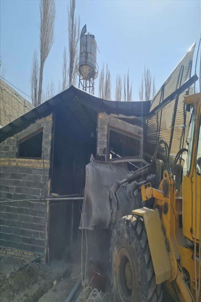 تخریب ۲۶ مورد ساخت و ساز غیرمجاز