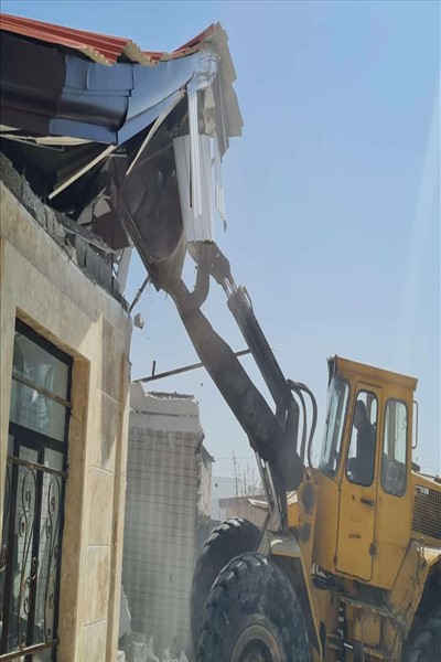 تخریب ۲۶ مورد ساخت و ساز غیرمجاز