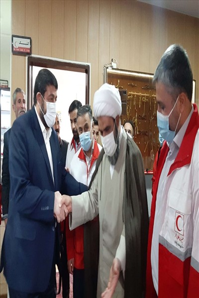 رئیس جمعیت هلال احمر کشور وارد