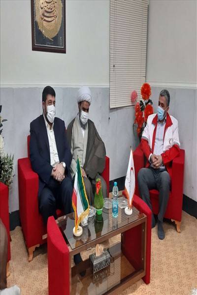 رئیس جمعیت هلال احمر کشور وارد