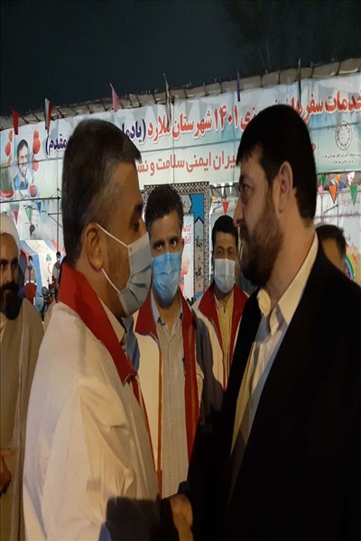 رئیس جمعیت هلال احمر کشور وارد