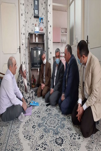 دیدار سرپرست فرمانداری شهرستان