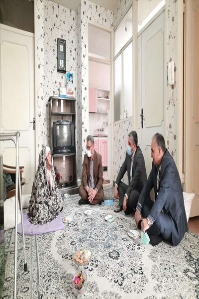 دیدار سرپرست فرمانداری شهرستان