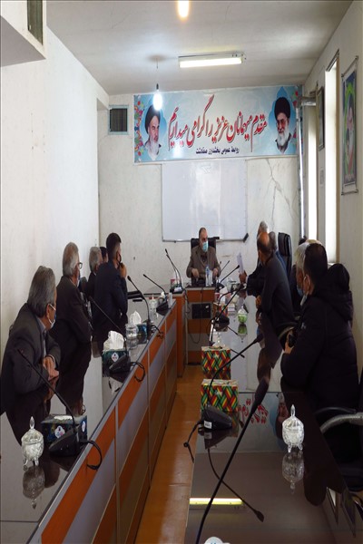 جلسه" ملاقات مردمی بخشدار صفادشت